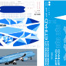 Laser decal for BOEING 787 ETIHAD MANCHESTER 1/144