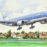 АВИАЛАЙНЕР Boeing  777-200 KLM (#14442)